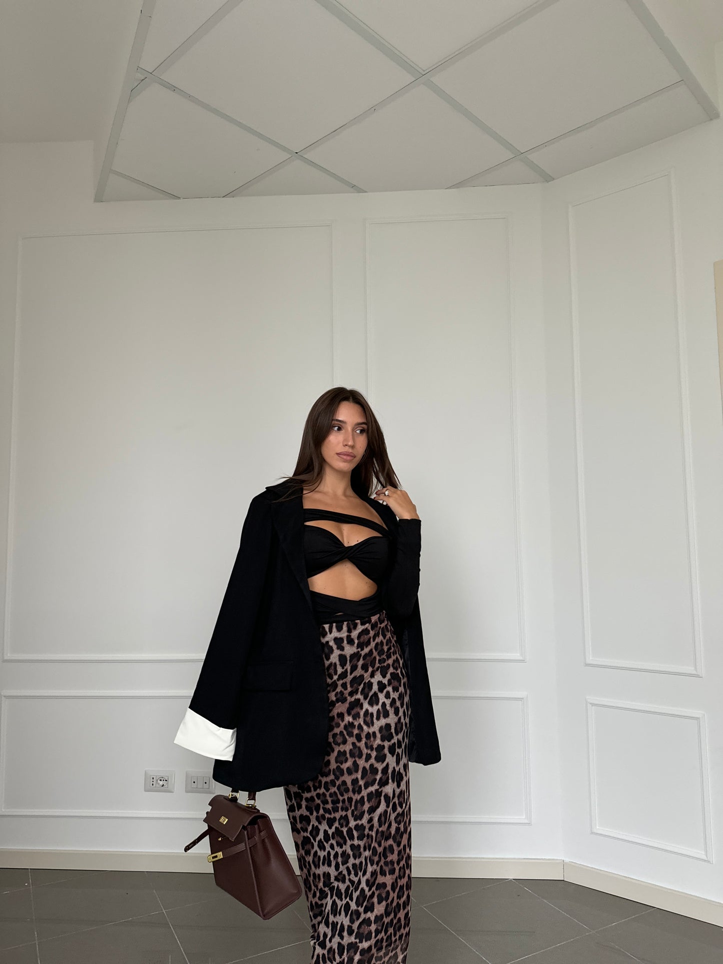 Leopard Skirt