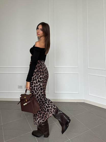 Leopard Skirt