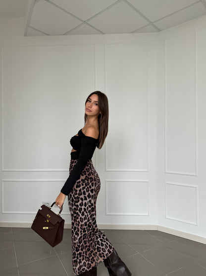 Leopard Skirt