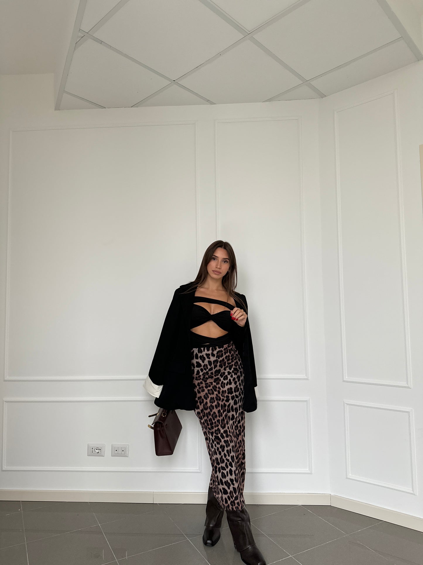 Leopard Skirt