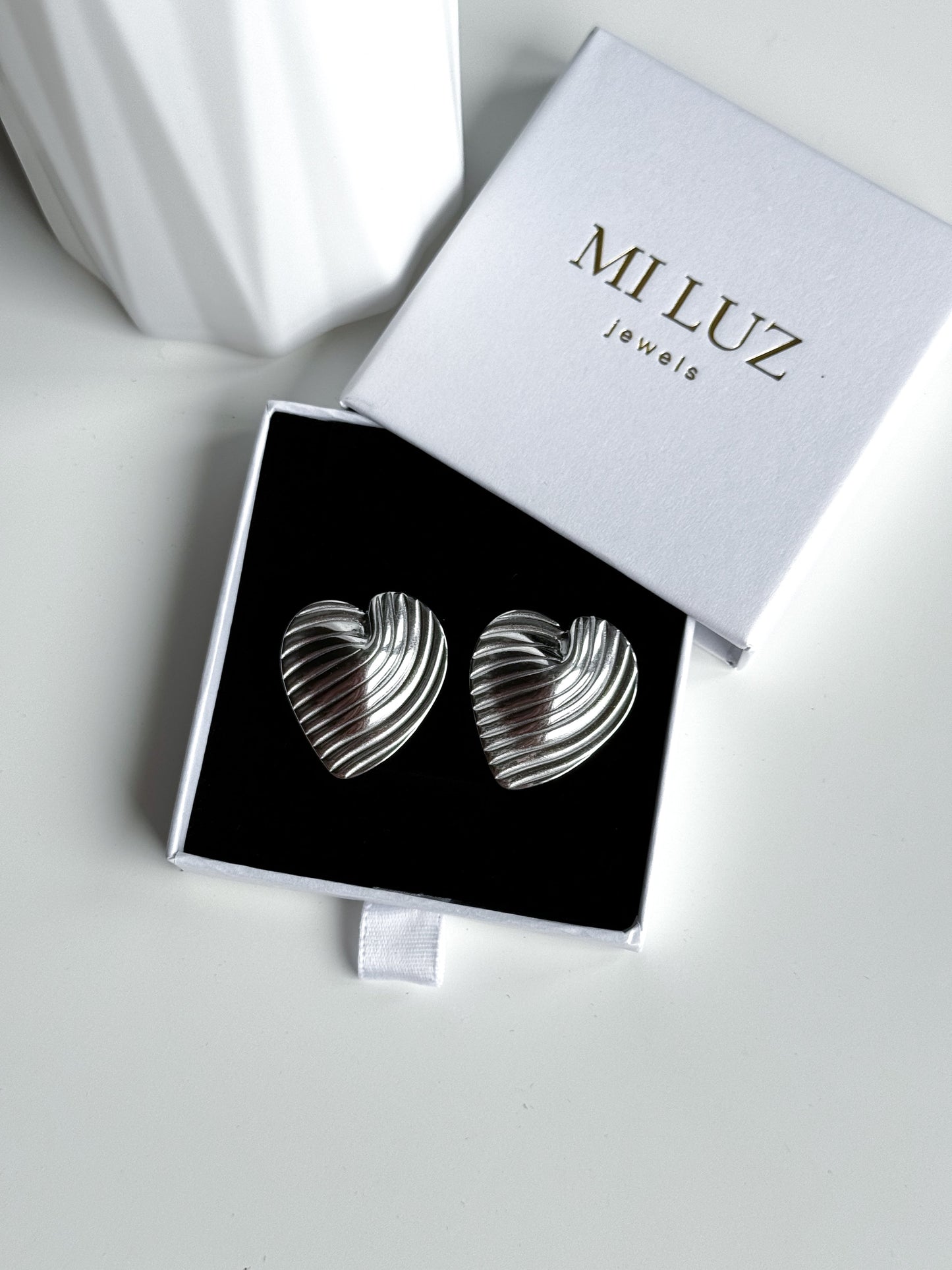 Heart earrings